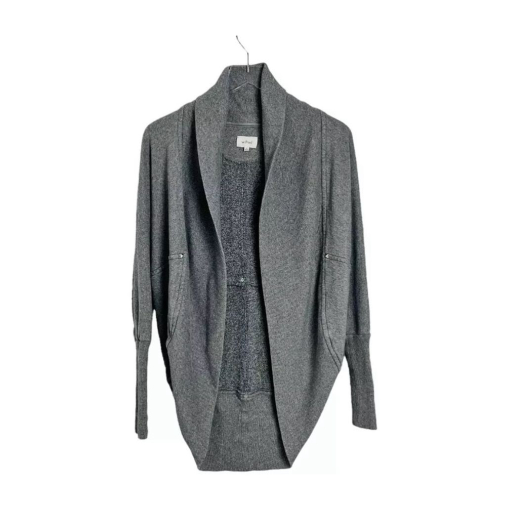 Aritzia Wilfred Diderot Sweater Open-Front Cocoon Cardigan size XXS